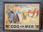 affiche coq sur mer signe henri cassiers, Enlèvement