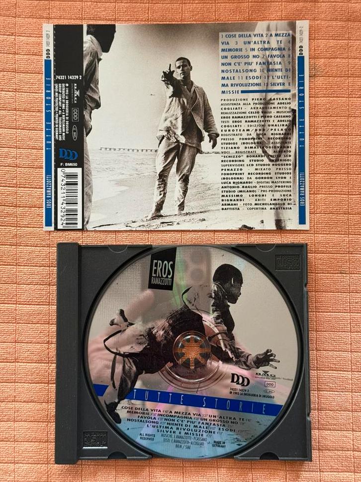 CD Eros Ramazzotti, CD & DVD, CD | Autres CD, Comme neuf, Enlèvement ou Envoi