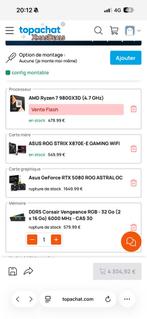 PC GAMER | RTX 5080 | Ryzen 7 9800x3D, Tickets & Billets