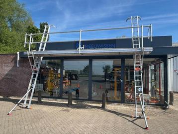Wienese aluminium schuine werkstelling 7.00M werkhoogte beschikbaar voor biedingen