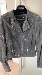 Suede jasje grijs maat 38 Goosecraft, Ophalen of Verzenden, Zo goed als nieuw, Maat 38/40 (M), Grijs