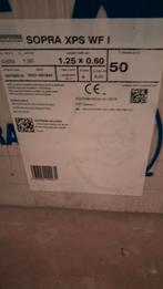 1 pak Sopra xps wf 1 1,25x60 50mm dik 8stuks en 1 pak styodu, Doe-het-zelf en Bouw, Ophalen, Nieuw