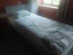 1 persoonsbed, Ophalen, 90 cm, Eenpersoons, Wit