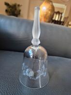 Vintage kristallen tafelbel met kolibrie, Ophalen