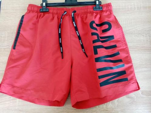 Calvin Klein Zwemshort rood Large met koord, Kleding | Heren, Badmode en Zwemkleding, Zwemshort, Maat 52/54 (L), Rood, Ophalen of Verzenden