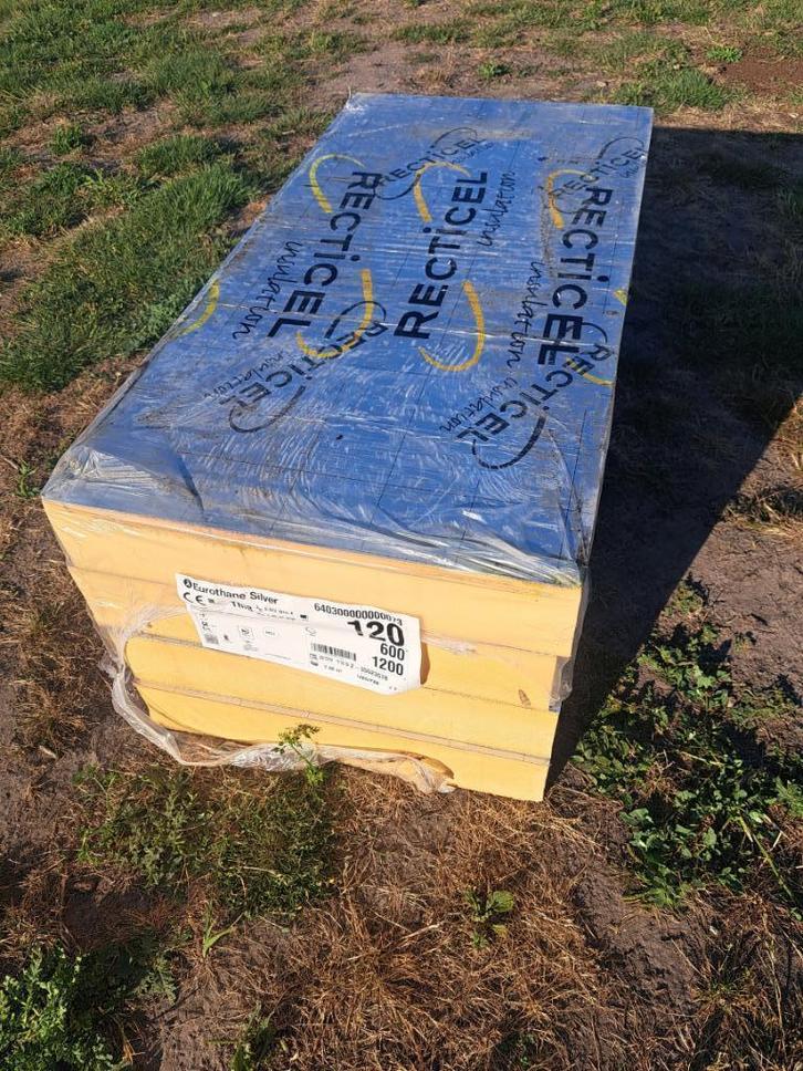 Isolatie PIR 100mm en 120mm, Doe-het-zelf en Bouw, Isolatie en Afdichting, Nieuw, Muurisolatie, Dakisolatie, Hardschuim (Pir)