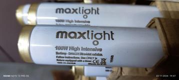 Zonnebank lampen: maxlight high Intensive. 17 stuks. NIEUW. beschikbaar voor biedingen