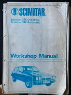 Scimitar Reliant workshop manual manuel d’atelier