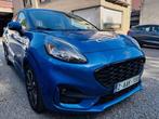 Ford Puma ST-Line (bj 2022, automaat), Auto's, Blauw, Bedrijf, 5 deurs, Hybride Elektrisch/Benzine