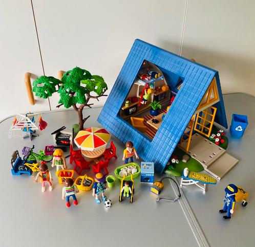 🍄 Playmobil  3230 . Groot Vakantiehuis / bungalow, Enfants & Bébés, Jouets | Playmobil, Utilisé, Ensemble complet, Enlèvement ou Envoi