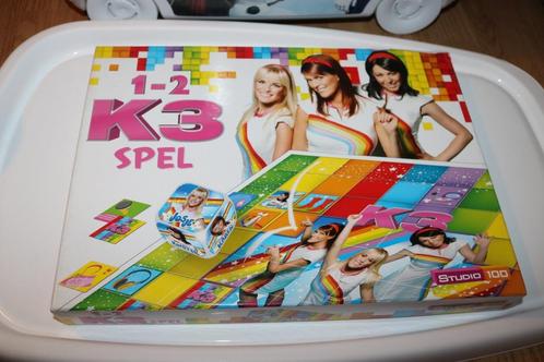 1-2 K3 spel, Kinderen en Baby's, Speelgoed | Educatief en Creatief, Zo goed als nieuw, Puzzelen, Ophalen