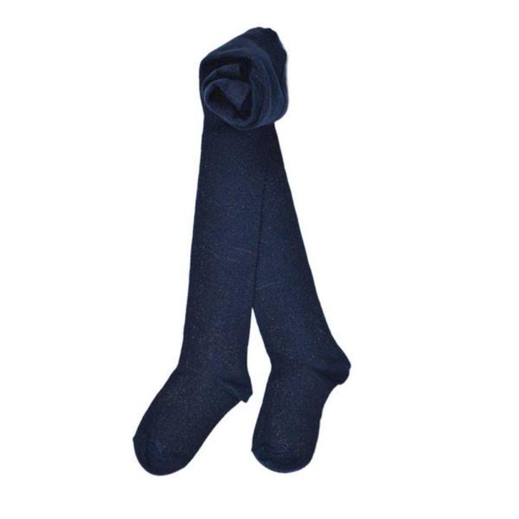 Broekkousen Baba Kidswear donkerblauw lurex 110-116 Nieuw, Kinderen en Baby's, Kinderkleding | Schoenen en Sokken, Nieuw, Sokken