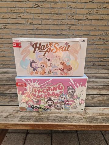 Labubu Have a Seat & Exciting Macaron - Full Set (6 stuks) beschikbaar voor biedingen