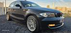 Bmw 118d  2008 euro 5, Auto's, Euro 5, Zwart, Particulier, Te koop