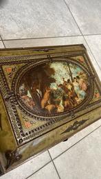 Antieke blikken doos, Verzamelen, Ophalen, Zo goed als nieuw