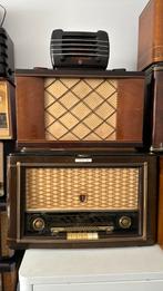 Diverse oude Philips buizenradio’s . Meeste werken nog, Antiek en Kunst, Ophalen of Verzenden