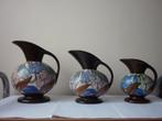 Céramique montoise - Bergen - Antoine Dubois - lot de 3 vase, Enlèvement ou Envoi