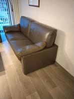 Salon lederen, Huis en Inrichting, Ophalen, Gebruikt, 150 tot 200 cm, Driepersoons