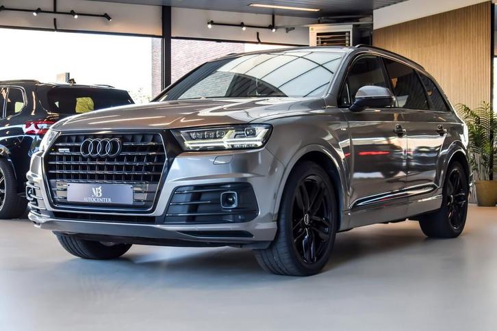 Audi Q7 3.0 TDI Quattro S-Line - Full option, Autos, Audi, Entreprise, Q7, Hayon arrière électrique, Affichage tête haute, Verrouillage centralisé sans clé