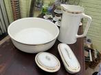 lampetset/waskomset, Antiek en Kunst, Curiosa en Brocante, Ophalen of Verzenden