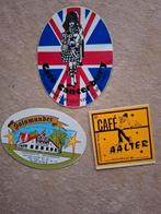 OUDE ZELDZAME STICKERS CAFE'S BUGGENHOUT EN DENDERMONDE, Tickets en Kaartjes