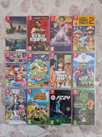 Verschillende Switch games te koop. beschikbaar voor biedingen