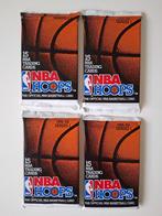 Lot 4 packs NBA Hoops 1991-92, Ophalen of Verzenden, Nieuw, Meerdere plaatjes