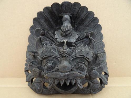 Masque vintage Bali masque en bois Indonésie sculpture 1970, Antiquités & Art, Art | Sculptures & Bois, Enlèvement ou Envoi