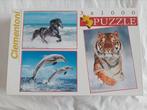 Puzzelbox (Clementoni) - Animals - 3 x 1000 stukjes, Ophalen of Verzenden, Zo goed als nieuw