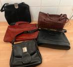Vintage handtassen 1960/1970  (40€ voor allesof 10€//stuk), Handtassen en Accessoires, Tassen | Damestassen, Ophalen, Gebruikt