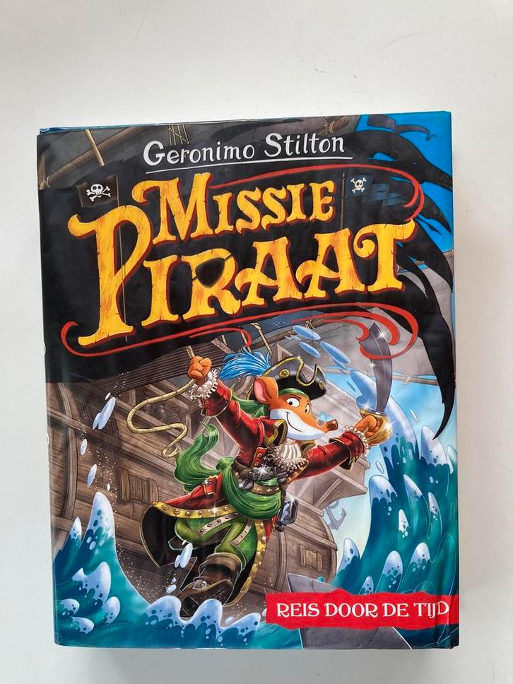 Geronimo Stilton - Missie Piraat, Boeken, Kinderboeken | Jeugd | 10 tot 12 jaar, Zo goed als nieuw, Ophalen of Verzenden