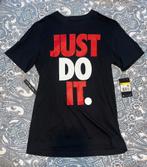 Nike 'Just Do It'-T-shirt, Kleding | Heren, Nieuw, Maat 46 (S) of kleiner, Nike, Zwart