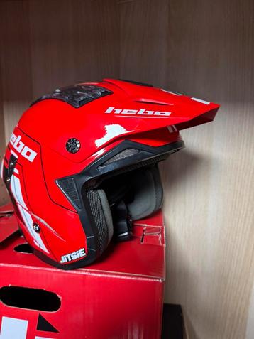 Hebo trial helm / jitsie enkel beschermers beschikbaar voor biedingen