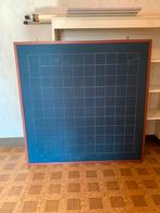 Schoolbord met rasterindeling, Diversen, Ophalen, Zo goed als nieuw, Krijtbord