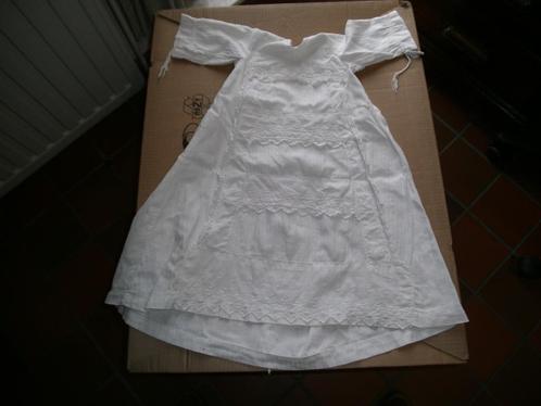 Ancienne robe (de baptême) fille (DS202-m), Antiquités & Art, Antiquités | Vêtements et Textile, Enfants, Enlèvement ou Envoi