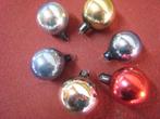 Ajeko kerstballen x 6 rond klein, Diversen, Verzenden, Gebruikt
