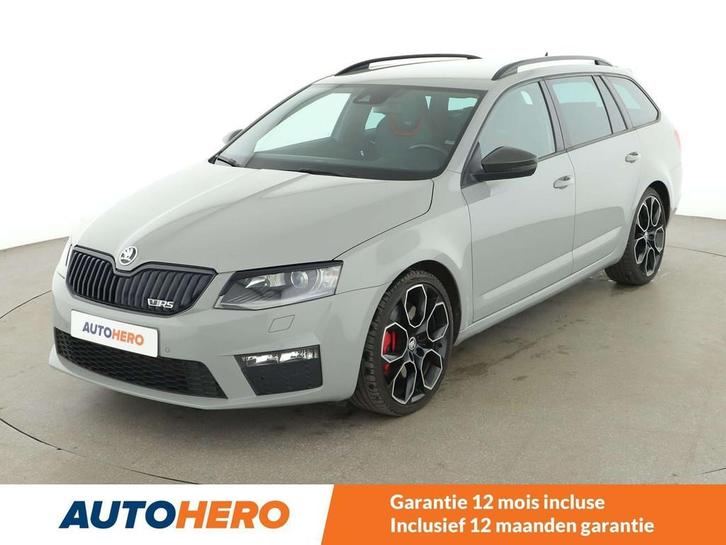 Skoda Octavia 2.0 TSI RS (bj 2016, automaat), Auto's, Skoda, Te koop, Octavia, ABS, Airbags, Airconditioning, Bluetooth, Boordcomputer