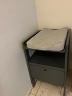 Verzorgingstafel, stevig, donkergrijs (Pericles), Gebruikt, Overige typen, Standaard, Ophalen