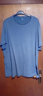 T-shirt bleu 6XL homme, Bleu, Porté, Autres tailles, Enlèvement ou Envoi