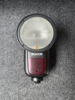 Godox V1S met accesoires (SONY), Audio, Tv en Foto, Foto | Flitsers, Ophalen of Verzenden, Zo goed als nieuw, Overige merken, Kantelbaar