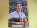 wielerkaart 1968  team faema  eddy merckx signe, Comme neuf, Envoi