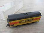 Fleischmann N 5022K goederenwagen Fleischmann geel DB, tijdV, Hobby en Vrije tijd, Modeltreinen | N-Spoor, Gelijkstroom, Fleischmann
