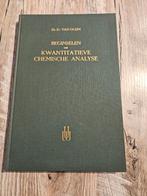 Beginselen der Kwantitatieve Chemische Analyse, Enlèvement ou Envoi, Comme neuf, Enseignement supérieur, D. Van Duijn