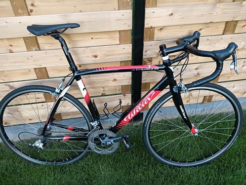 Willier koersfiets sram red als nieuw., Fietsen en Brommers, Fietsen | Racefietsen, Zo goed als nieuw, Ophalen