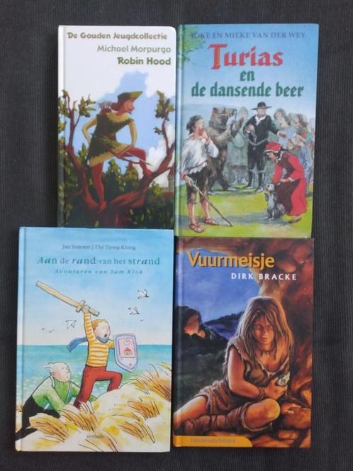 3 leesboeken: Vuurmeisje, Robin Hood, Turias en ... 7-12 j., Boeken, Kinderboeken | Jeugd | 10 tot 12 jaar, Gelezen, Ophalen