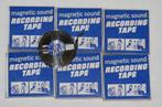 6 X RECORDING TAPE magnetic sound USA, TV, Hi-fi & Vidéo, Enregistreurs audio, Enlèvement ou Envoi