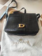 Delvaux, real croco handbag, Ophalen of Verzenden, Gebruikt