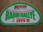 Vintage Sticker Radio Rally 1979 Tros, Verzamelen, Ophalen of Verzenden, Zo goed als nieuw, Film, Tv of Omroep