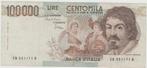 100 000 LIRE CENTOMILA BANCA D'ITALIA 1983, Timbres & Monnaies, Enlèvement ou Envoi, Italie, Billets en vrac