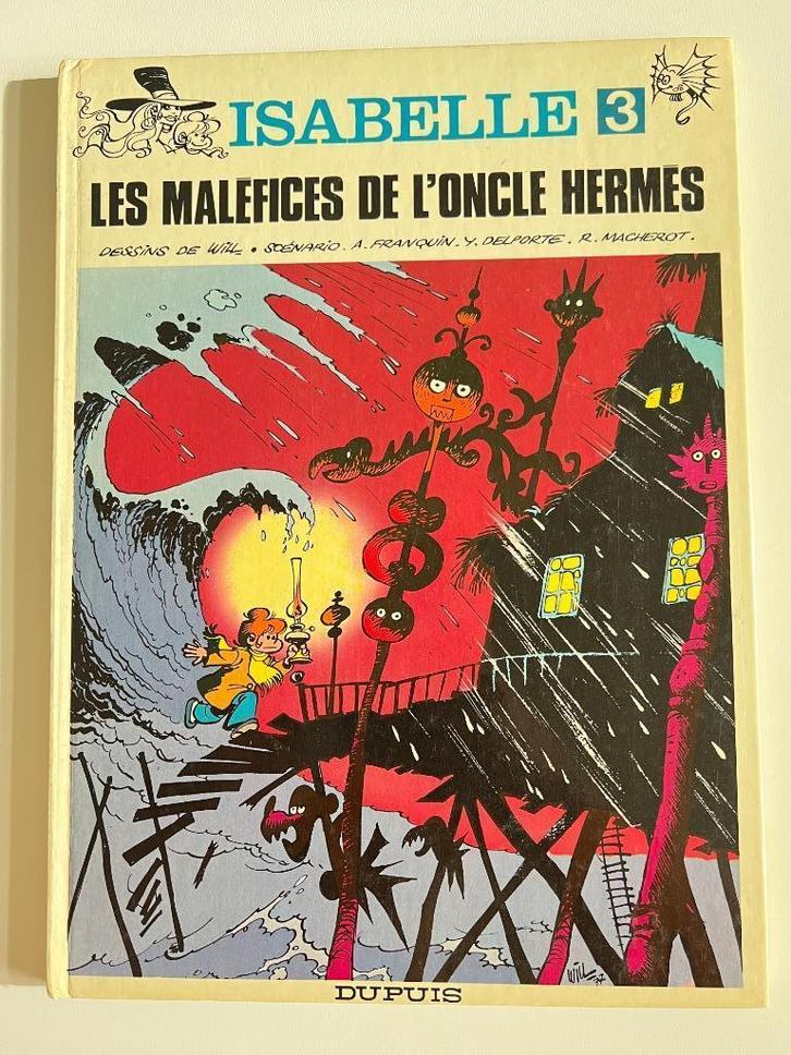 BD Isabelle Les maléfices de l'oncle Hermès, Boeken, Stripverhalen, Gelezen, Eén stripboek, Ophalen of Verzenden